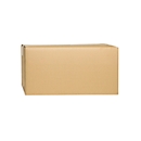 Corrugated cardboard folding boxes, double wall, 600 x 400 x 300 mm, brown