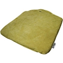 Coussin de soudeur, housse extérieure en cuir refendu, env. L 400 x l 400 x H 40 mm, JUTEC