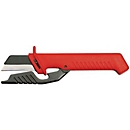 Couteau à câbles, longueur 185 mm, longueur de lame 50 mm, avec capuchon de protection, VDE, KNIPEX