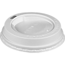 Couvercle bombé pour gobelet to go, blanc, 100 p.