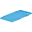 Couvercle C-KLT-D 32 PP, pour bacs pour petites pièces C-KLT, l. 300 x P 200 mm, bleu clair