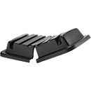 Couvercle pour bac de transport Rubbermaid Cube Truck, adapté au Cube Truck 0,2 m³, L 974 x l 654 mm, noir