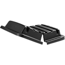 Couvercle pour bac de transport Rubbermaid Cube Truck, adapté au Cube Truck 0,4 M³ &amp; 0,5 m³, L 1120 x l 787 mm, noir