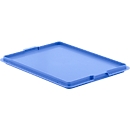 Couvercle pour bac EURO EF-D 43, bleu
