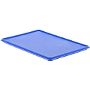 Couvercle pour bac EURO EF-D 64, bleu