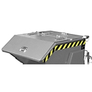 Couvercle, pour bennes basculantes de type BK 500, galvanisé