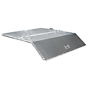 Couvercle, pour bennes basculantes de type GU 300, galvanisé
