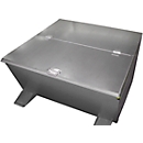 Couvercle, pour bennes basculantes de type VD 650, galvanisé
