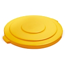Couvercle pour conteneur 121 L Brute, rond, jaune