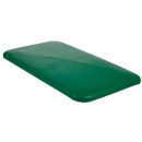 Couvercle pour conteneur rectangulaire, plastique, 450 L, vert