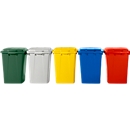 Couvercle pour poubelle de 90 litres, gris