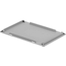 Couvercle Ringoplast pour caisses en plastique Unista, L 300 x l 200 mm, gris