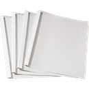 Couvertures pour relieuses thermiques Optimal, format A4, 1,5 mm