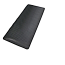 Cover plate Safety, black, linear m x W 600 mm