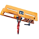 Crochet de levage LH 2, capacité de charge 5000 kg, orange laqué