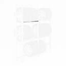 Crossbar for tire rack R 3000, L 995 mm