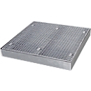 Cubeta plana SAFE FW3, 1000 x 1000 x 118 mm