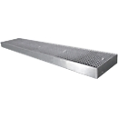 Cubeta plana SAFE FW4, 2500 x 500 x 118 mm