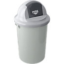 Cubo de basura 47 l, gris