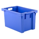 Cubos apilables y encajables FB 604, 62 L, azul