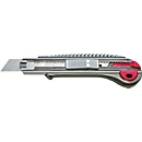 Cutter L.18mm L.135mm avec bouton poussoir tout métal