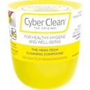 Cyber Clean® schoonmaakmiddel The Original, verwijdert vuil, ziektekiemen en bacteriën van oppervlakken met structuur en in tussenruimten, herbruikbaar, biologisch afbreekbaar, geel, 160 g in New Cap beker