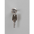 Cylinder lock with 2 keys