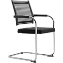 Dauphin Lordo cantilever chair, with armrests