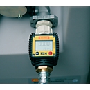 Débitmètre numérique K24 pour station-service mobile CEMO DT-Mobil Easy 200l, capacité de comptage 40 l/min, plastique, noir-jaune