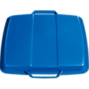 Deckel für Abfallbehälter 90 Liter, blau