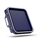 Deckel für quadratischen Kunststoff-Eimer mit Volumen 32 und 46 l, lebensmittelecht, Ø 513 x H 414 mm, HDPE/PP/PE, blau