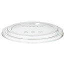 Deckel Papstar pure, Ø 184 mm, für Salatschalen (1300 ml), 50 Stk., nachwachsende Rohstoffe, PLA, transparent