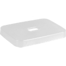 Deckel Sunware®, für Sigma Home Box mit Volumen 2,5 l, mit Griffen, L 122 x B 171 x H 20 mm, Recycling-Polypropylen, transparent