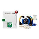 Defibrillator HeartSine PAD 500P Komplettset mit Innenwandkasten