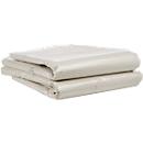 Deiss Abfallsäcke, 500 l, Stärke 40 μ, Recycling-LDPE, transparent, 50 Stück