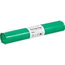 Deiss Garbage Bags, 60 L, 30 µ thick, LDPE, green, 15 pieces
