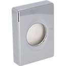 Deiss Handtuchspender Hygiene Box, Kunststoff, 25 Blatt Füllmenge, B 100 x T 27,5 x H 139,5 mm, chrom