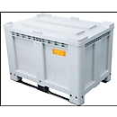 Deksel Cemo, voor logistieke box 300 l, voedselveilig, polyethyleen, grijs