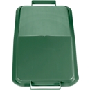 Deksel voor afvalbakken 60 liter, groen