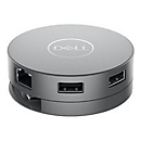 Dell Mobile Adapter DA310 - Dockingstation - USB-C - VGA, HDMI, DP, USB-C - GigE