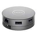 Dell Mobile Adapter DA310 - Dockingstation - USB-C - VGA, HDMI, DP, USB-C - GigE