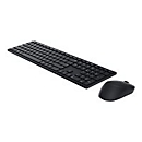 Dell Pro KM5221W - Tastatur-und-Maus-Set - QWERTY - US International - Schwarz
