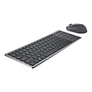 Dell Pro Plus Compact Keyboard and Mouse - KM7120W - Tastatur-und-Maus-Set - kabellos - 2.4 GHz, Bluetooth 5.0 - GB