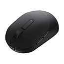 Dell Pro Plus kompakte Maus – MS5120W - schwarz - Beidhändig - Optisch - RF Wireless + Bluetooth - 1600 DPI - Schwarz