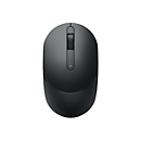 Dell Souris sans fil Mobile - MS3320W - Noir - Ambidextre - Optique - RF sans fil + Bluetooth - 1600 DPI - Noir