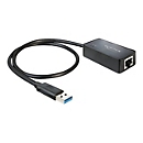 Delock Adapter USB 3.0 > Gigabit LAN 10/100/1000 Mb/s - Netzwerkadapter - USB 3.0 - Gigabit Ethernet