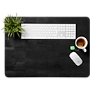 Desk pad Kolma, W 660 x H 470 mm, water-repellent, non-slip, natural cork, black