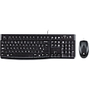 Desktop Logitech® MK120 - clavier de type allemand