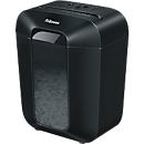 Destructeur de documents Fellowes® Powershred LX50, coupe croisée 4 x 37 mm, P-4, 17 l, capacité de coupe 9 feuilles, arrêt de sécurité, noir