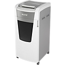 Destructeur de documents Leitz IQ Autofeed Office Pro 600 P5, entièrement automatique, coupe micro 2 x 15 mm, 110 l, capacité de coupe 600 feuilles, avec rouleaux, blanc